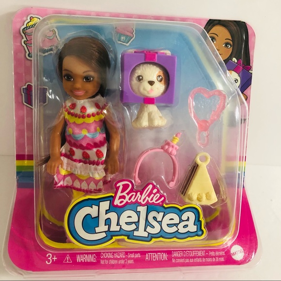 Barbie Chelsea Doll in Dress Up Costumes with Pets Bundle Set of 3 New - Picture 4 of 4